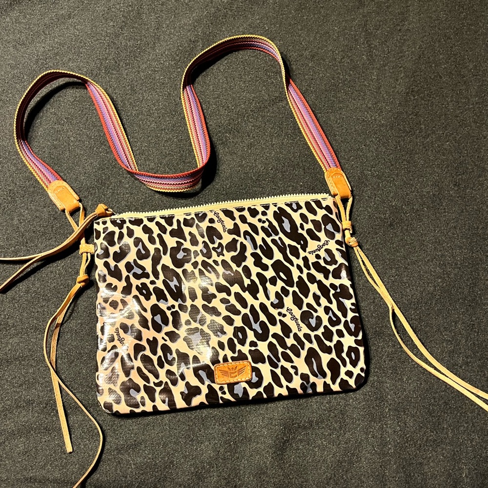 The Downtown Crossbody is a sleek with an interior slide pocket